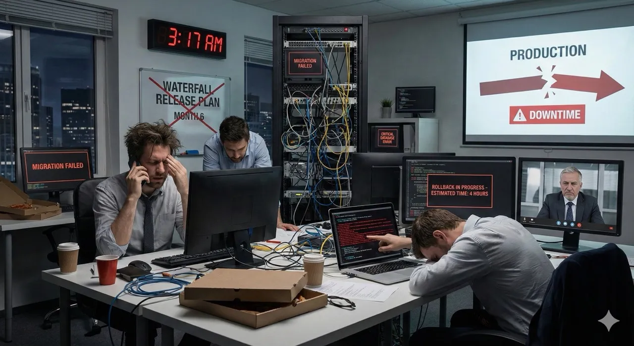 A rare big bang release batches months of risk into one night