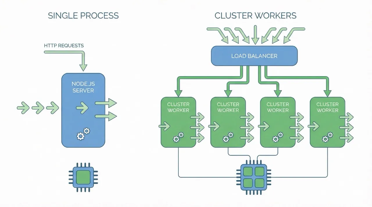 How to Scale Node.js Applications Using the Cluster Module